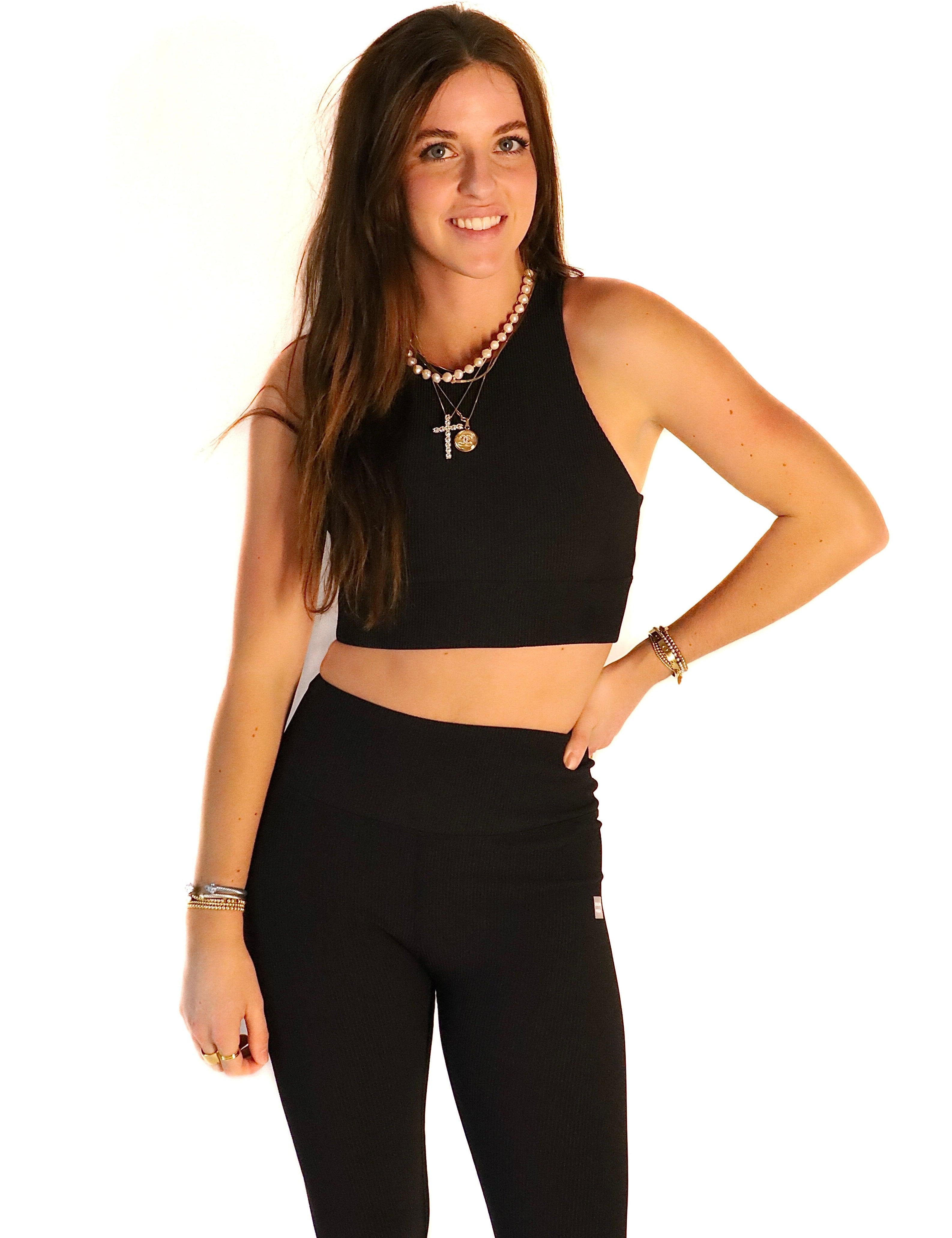 Sophia's Ribbed Sports Bra - Alden+Rose LLC 