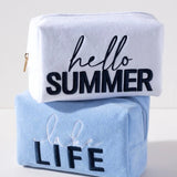 Hello Summer  Zip Pouch