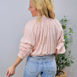 Bessie Satin Bomber Jacket
