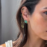 Payton Emerald Earring