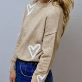 Pinch Me Heart Sweater