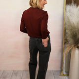 Sydni Bubble Long Sleeve Top