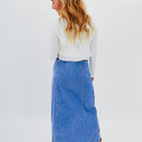 Western Chic Denim Skirt