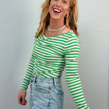 Jameson's Stripe Top