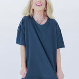 Get It Girl Tee In Charcoal