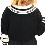 Cassie's Contrast Sweater - Alden+Rose LLC 