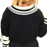 Cassie's Contrast Sweater - Alden+Rose LLC 