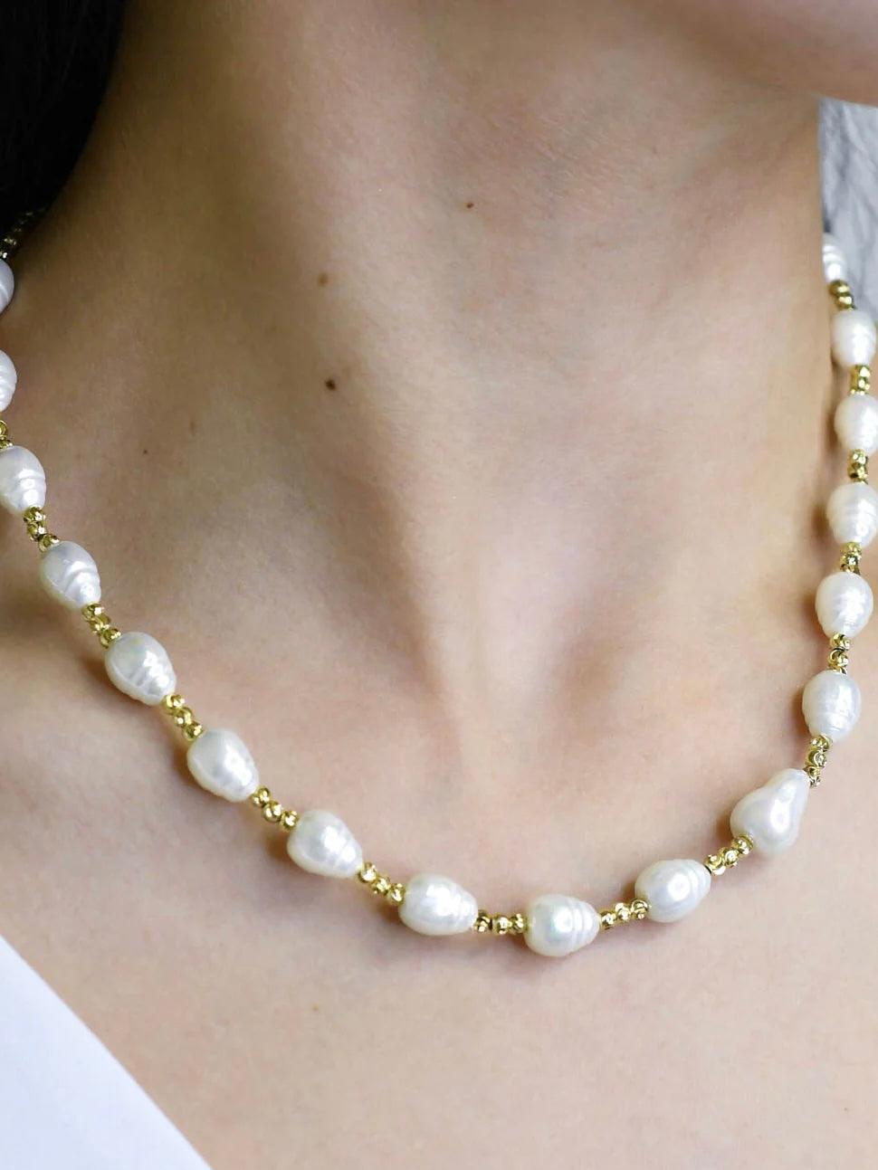 Pearl n' Chic Necklace - Alden+Rose LLC 