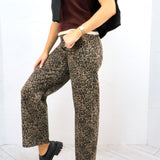 She Cute In Leopard Denim
