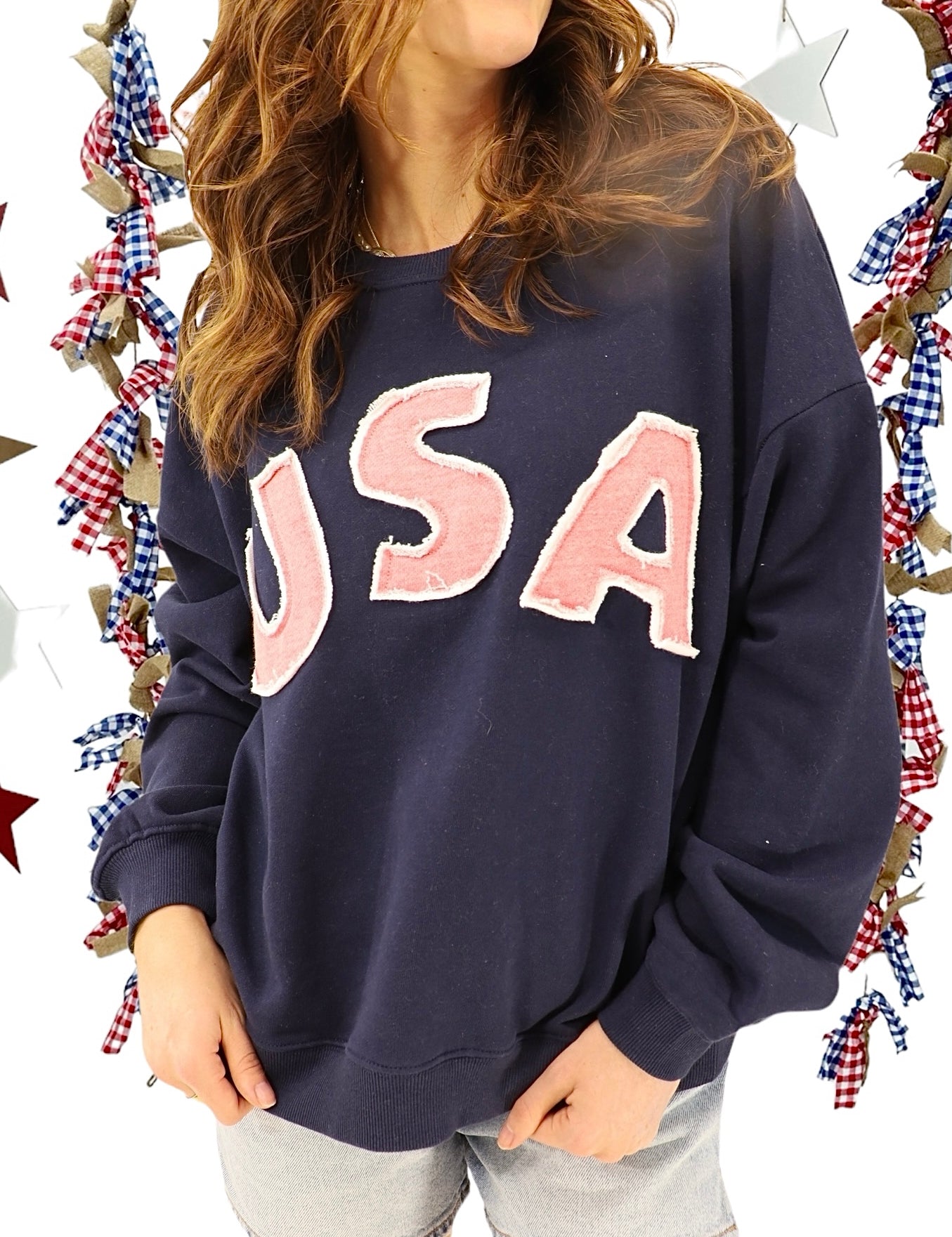 USA All The Way Sweater