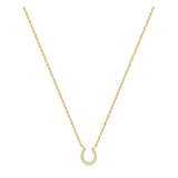 Micro Horseshoe Necklace