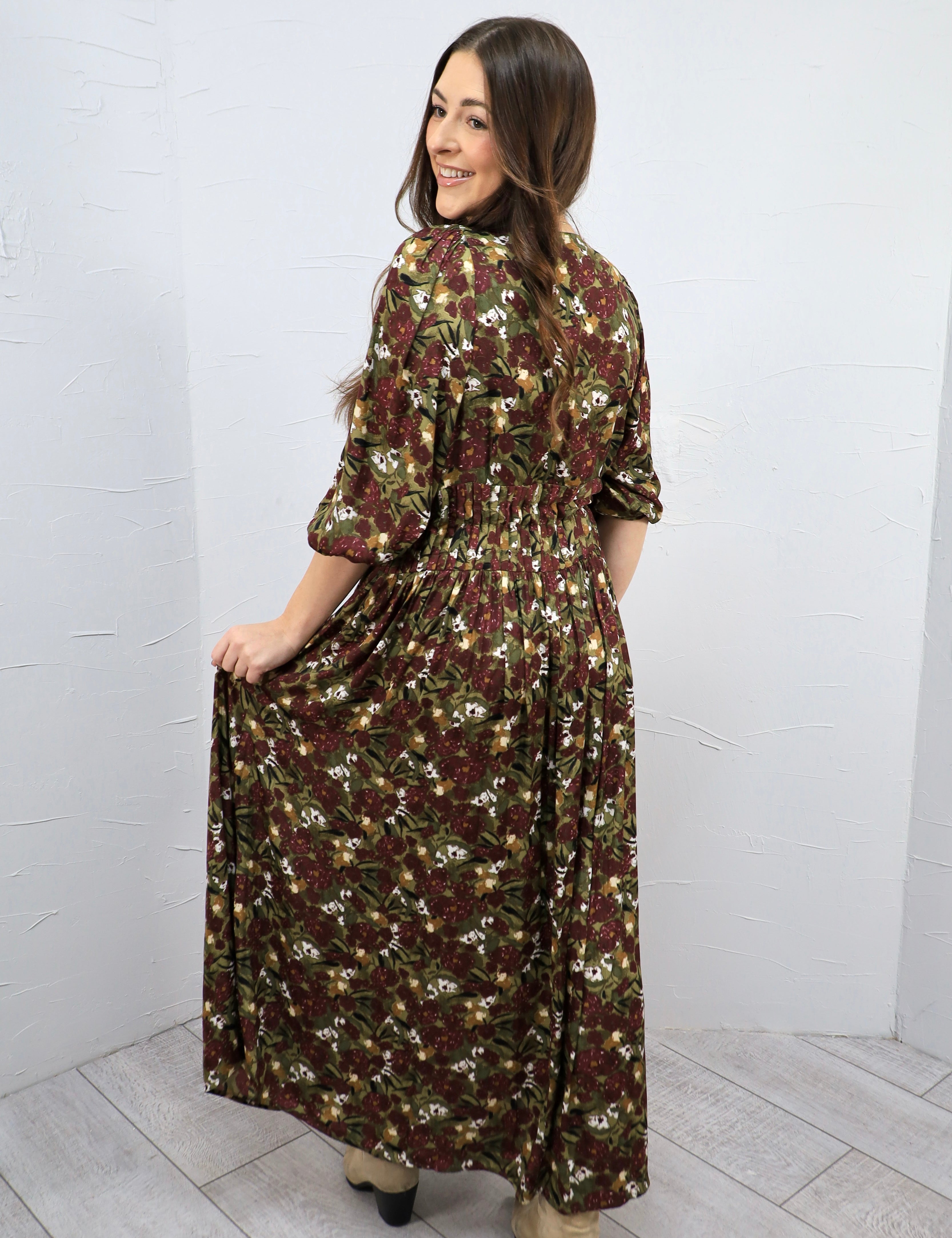 Ellie FLoral Maxi Dress