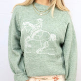 Cowboy Up Knit Sweater