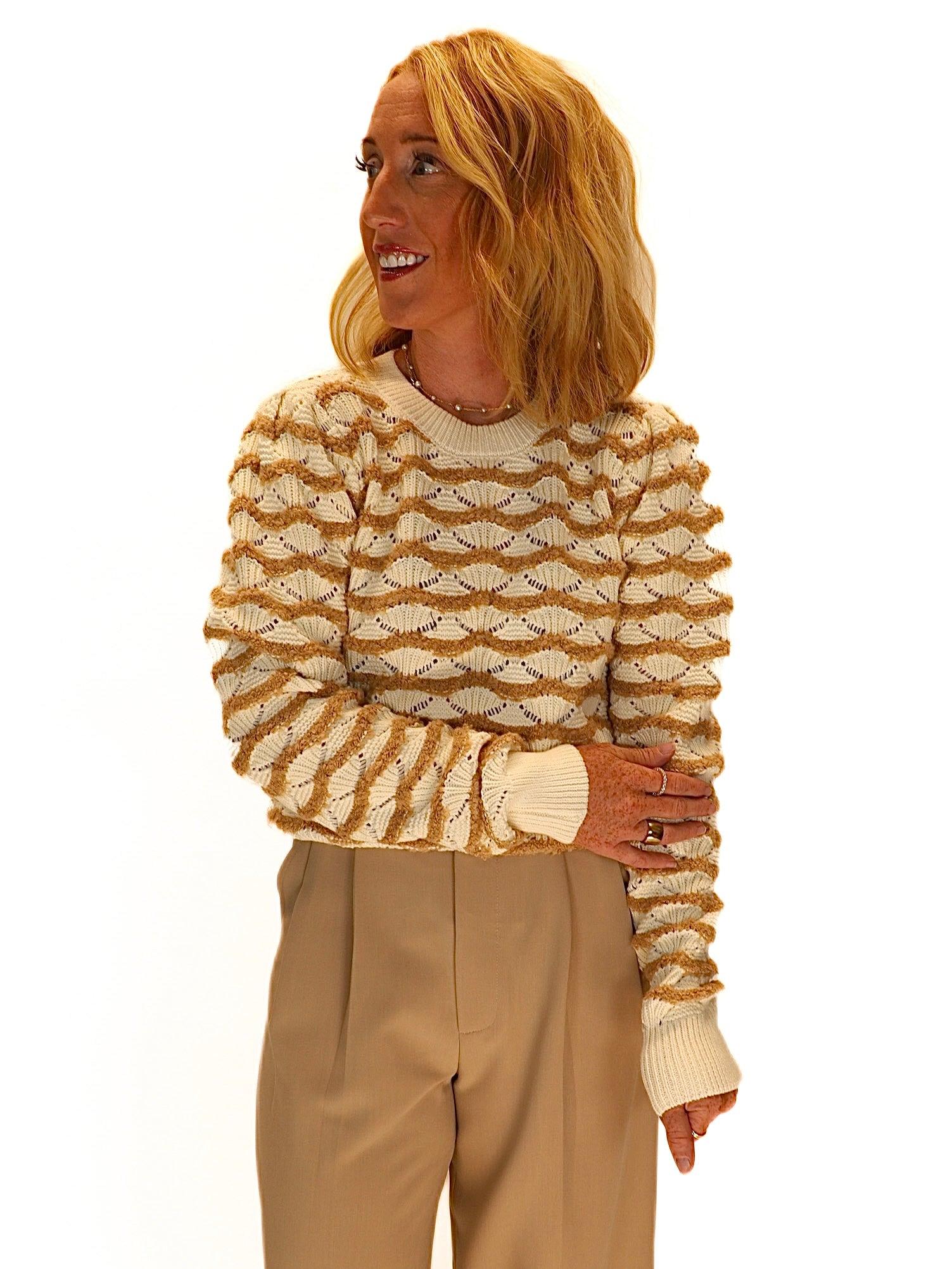 Envy In Cream Sweater - Alden+Rose LLC 