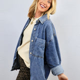 Natalie Denim Shacket
