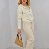 Aberdeen High Rise Cropped Denim