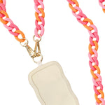 Colorful phone case chain