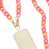 Colorful phone case chain