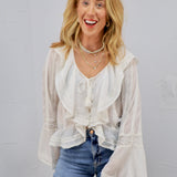 Ruthie's Ruffled Top