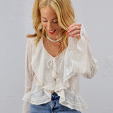 Ruthie's Ruffled Top