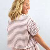 Evie's Striped Lounge Top