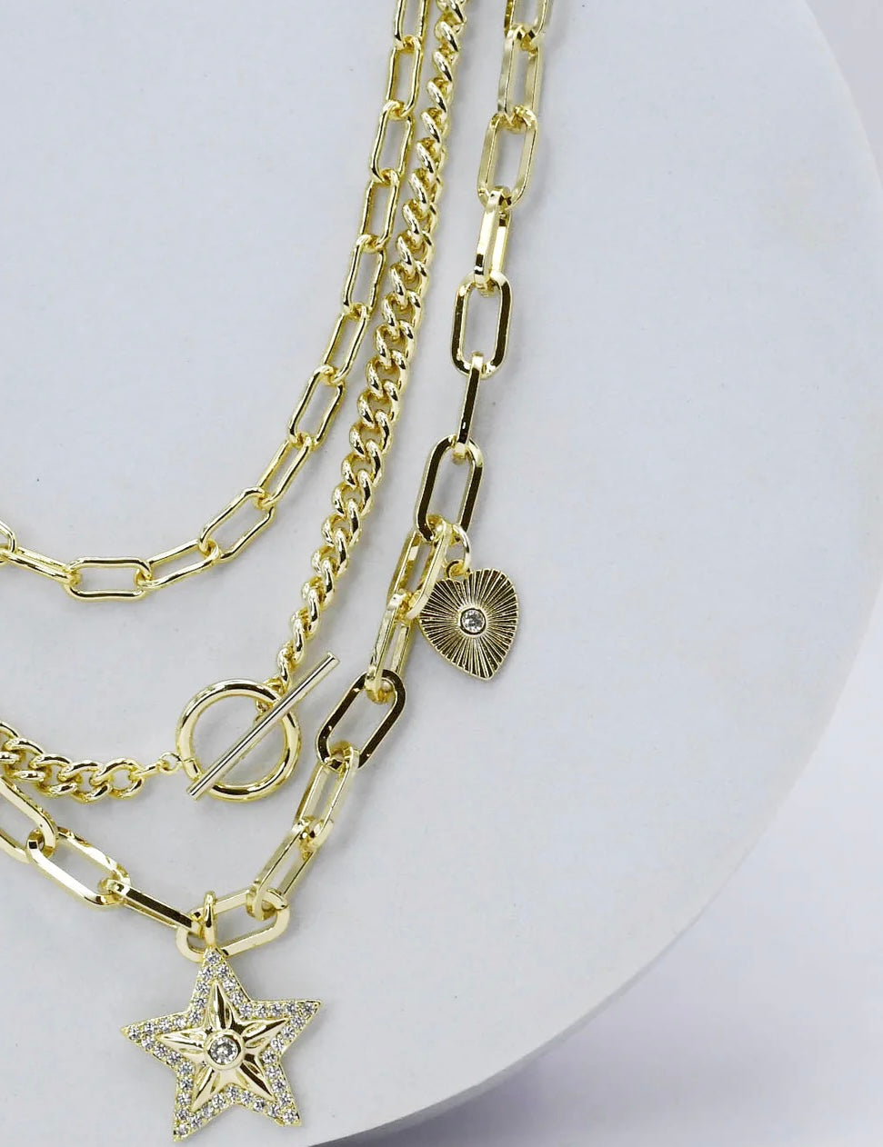 Triple Layered Necklace