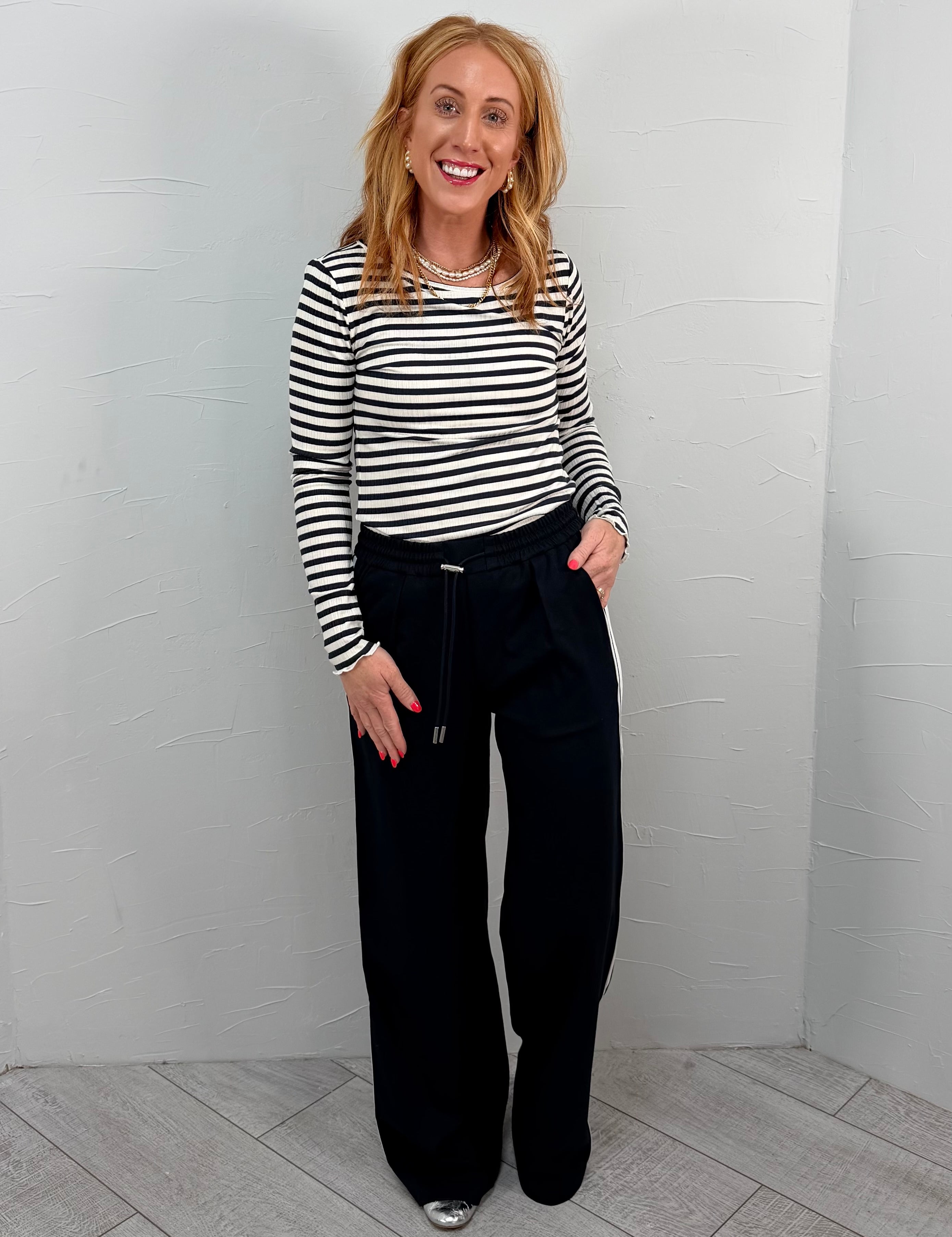 Chandler's Striped Top