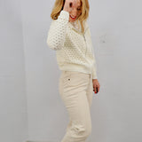 Aberdeen High Rise Cropped Denim