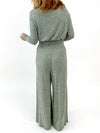 super soft, high rise lounge pant with wide leg 