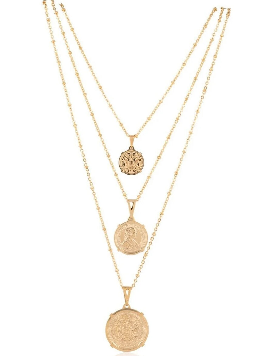 Emperor Coin Necklace (Larger)