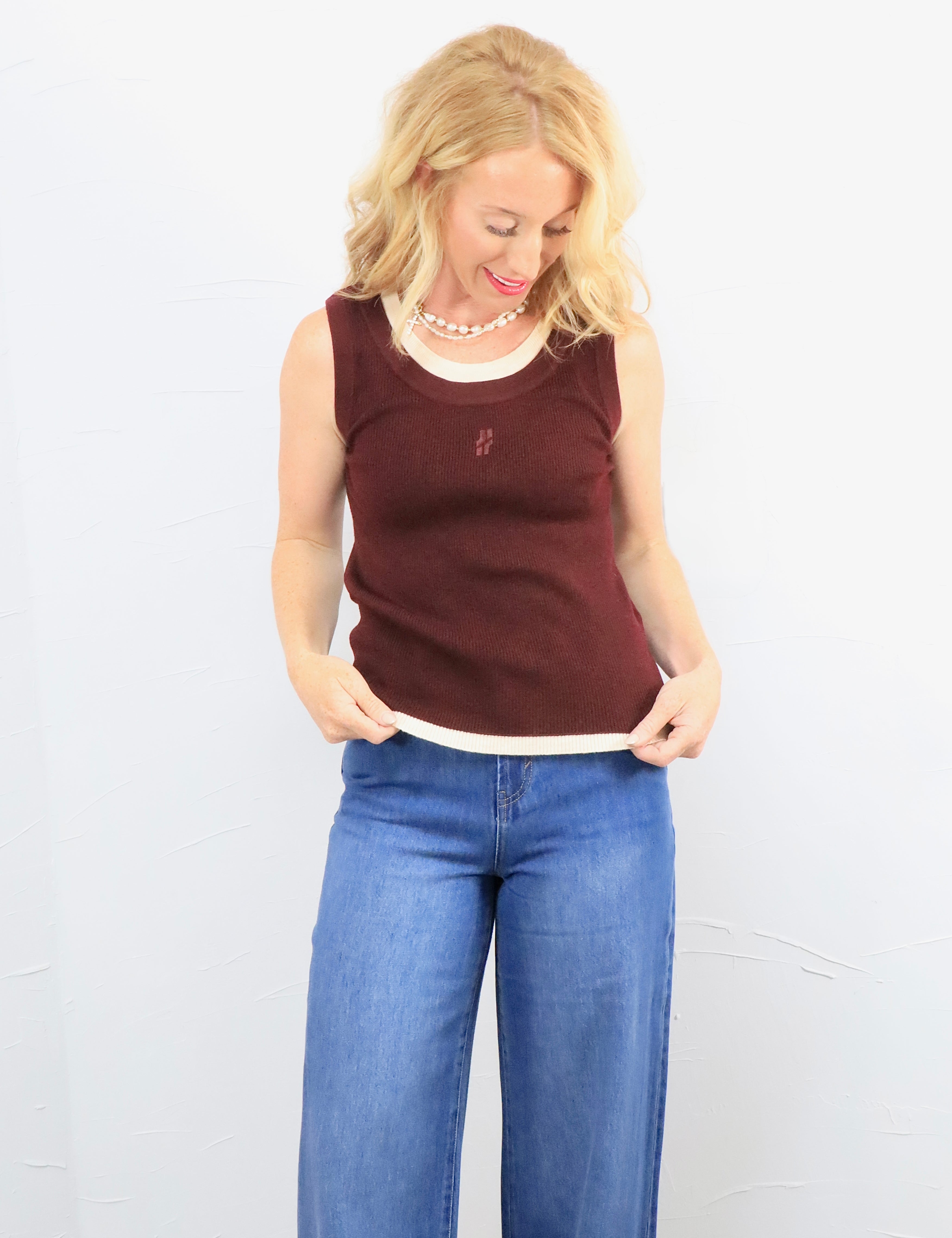 Double Merlot Top