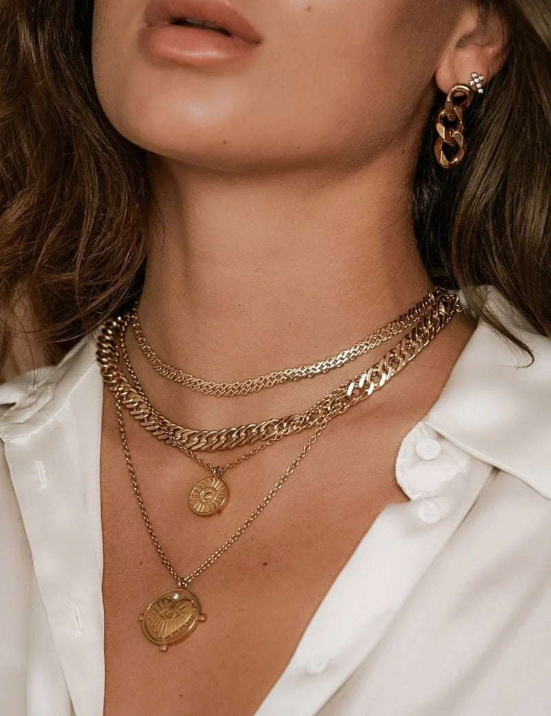 Double Layered Edina Necklace