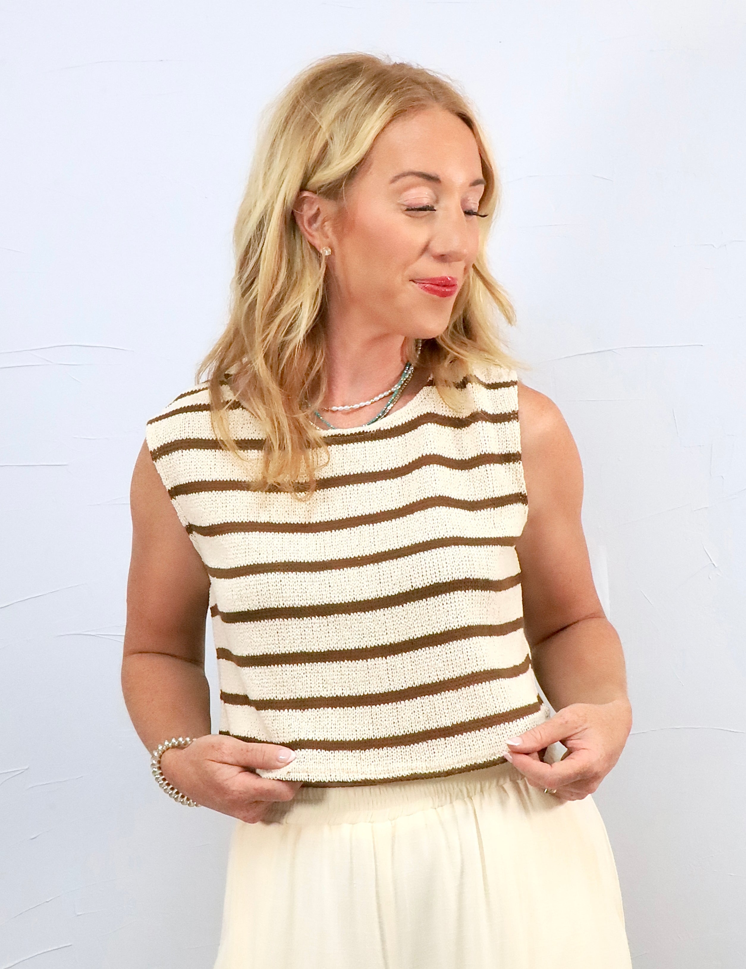 Lou Striped Tank Top