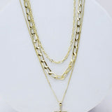 Cross To Layered Necklace