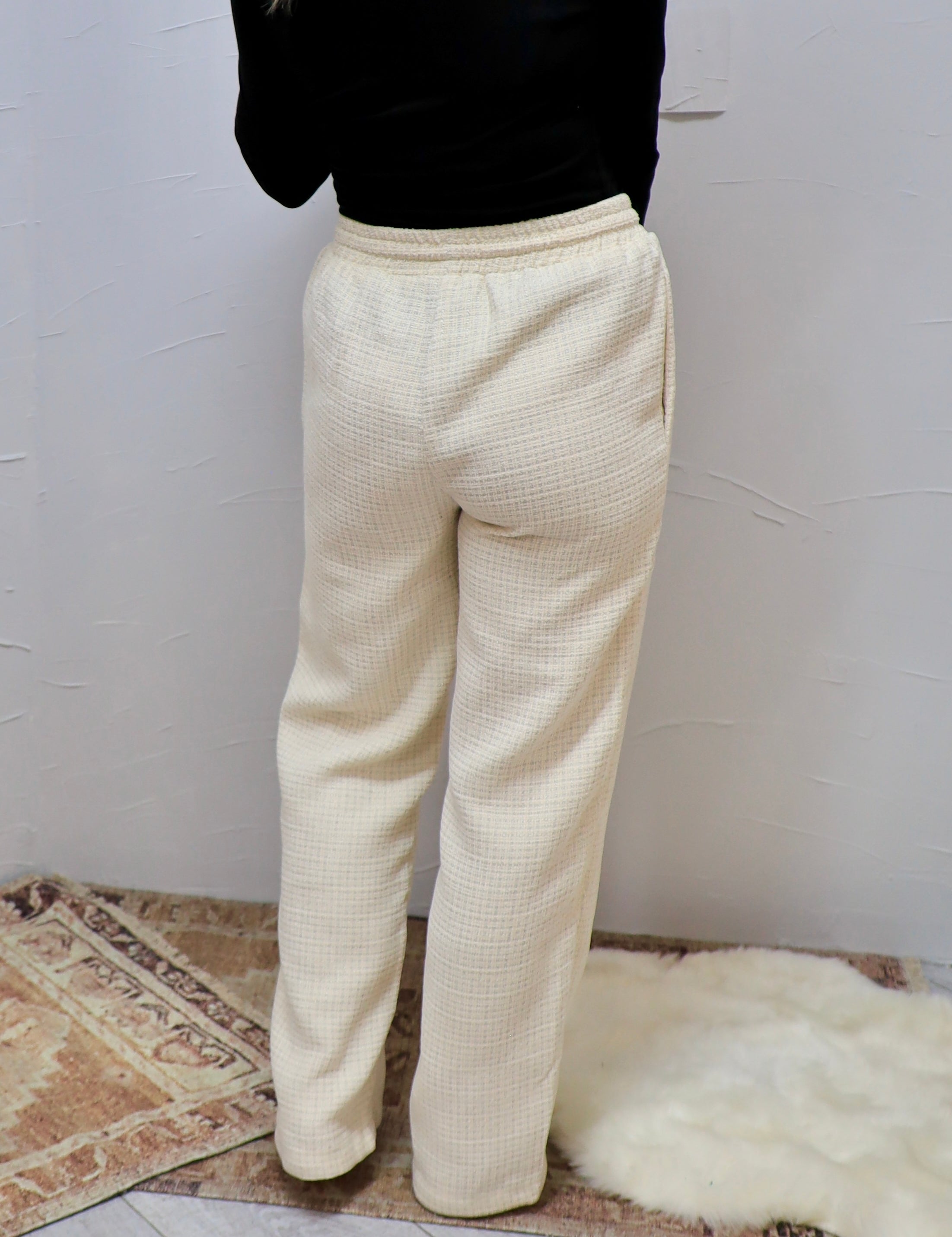 A Tweed Moment Lounge Pant