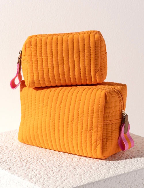 Textured orange bag 