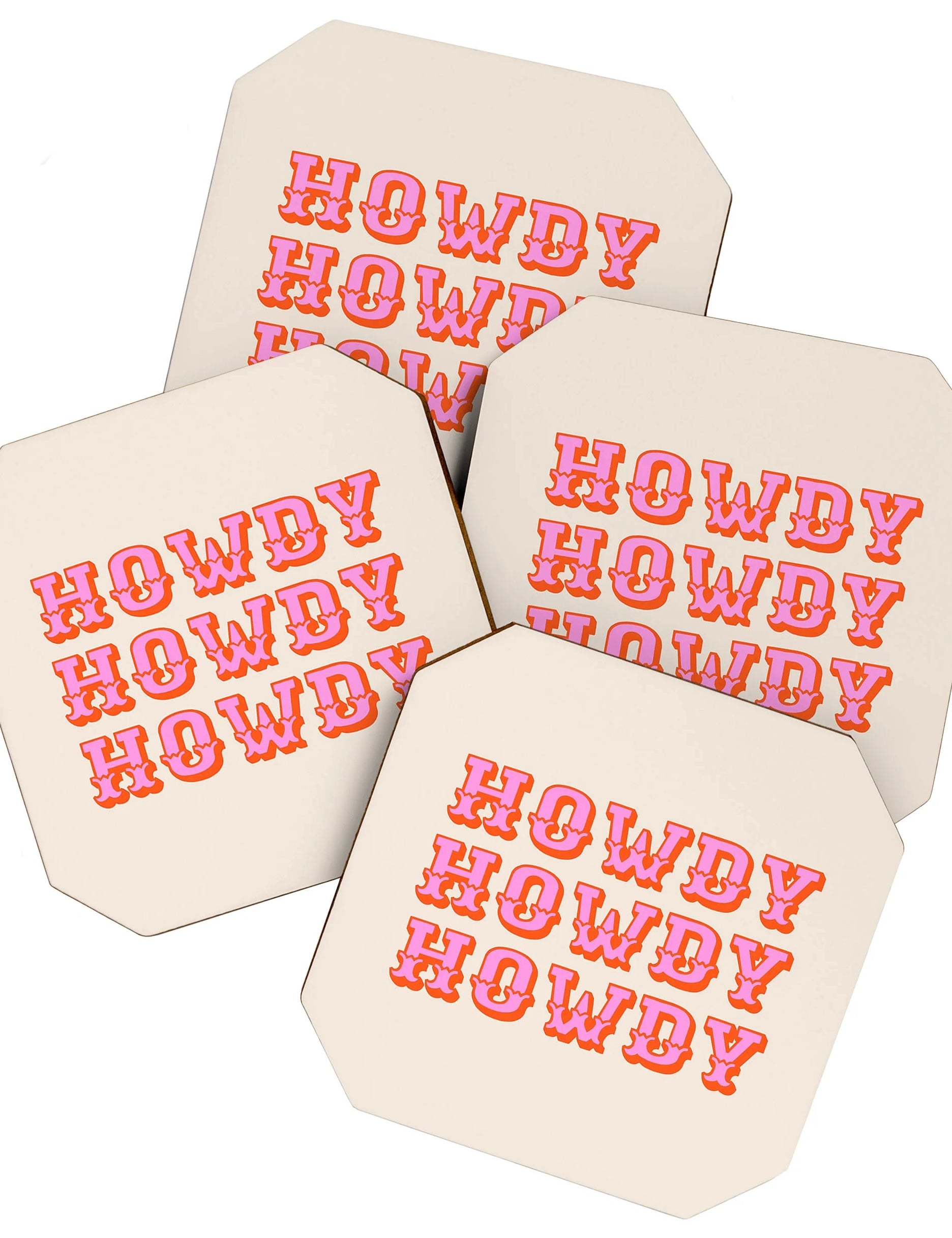 Girly coasters