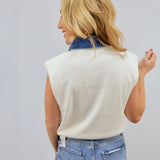 Colt's Capped Sleeve Top