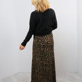 Lovely In Leopard Midi Skirt