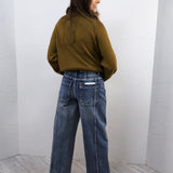 Marine Relaxed Barrel Denim