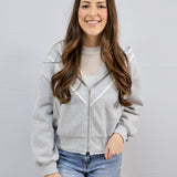 Meg's Lace Detailed Hoodie