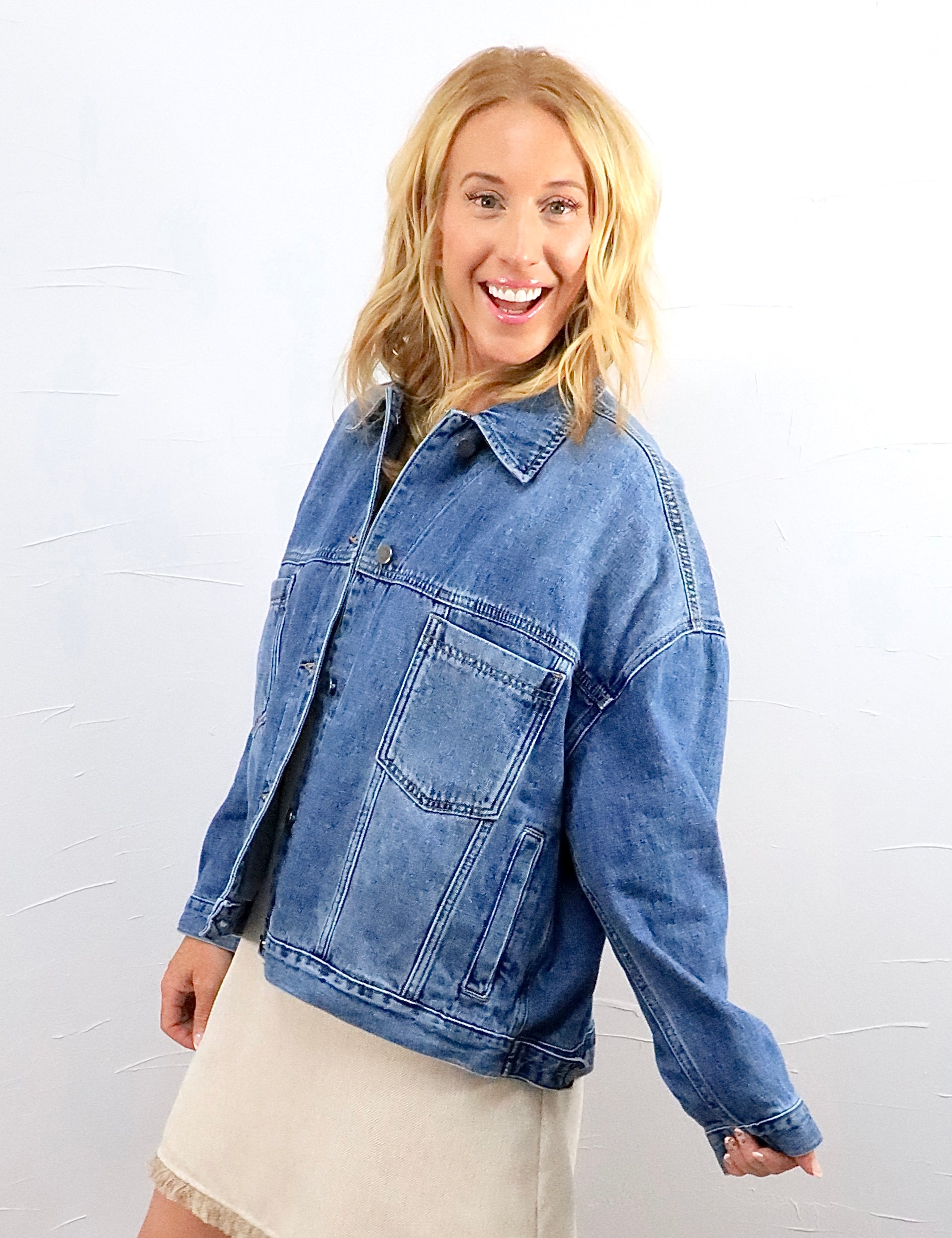 Jeanne's Denim Jean Jacket