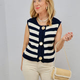Jamie Striped Vest