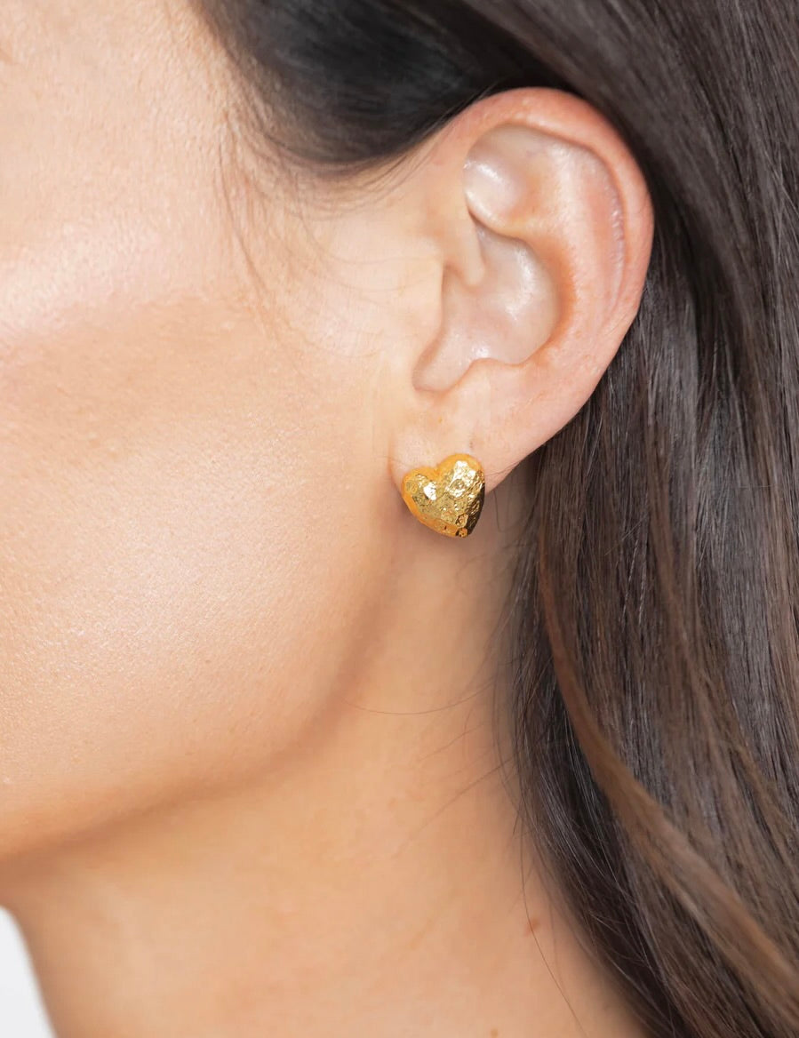 Corinne's Heart Stud