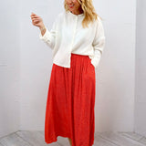Petra's Polka Dot Skirt