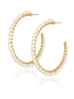 Marilyn Pearl Earrings - Alden+Rose LLC 