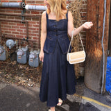 Maive Denim Top
