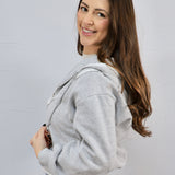 Meg's Lace Detailed Hoodie