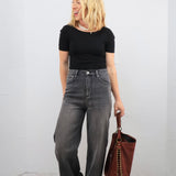 Pretty Simple Black Denim