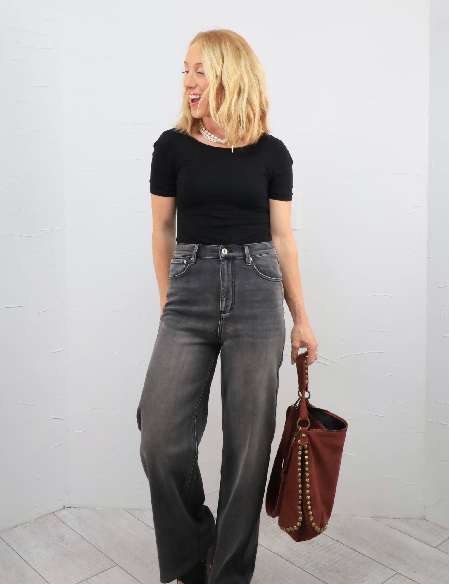 Pretty Simple Black Denim